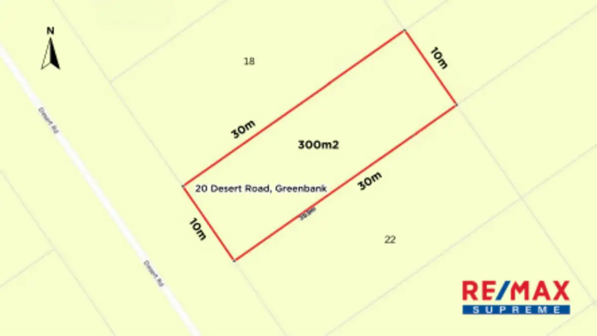 Main view of Homely land listing, 20 Desert Road, Greenbank QLD 4124