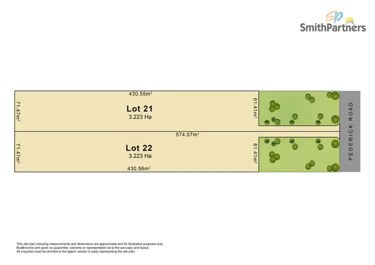 Main view of Homely land listing, LOT 21 & 22 Pederick Road, Lewiston SA 5501