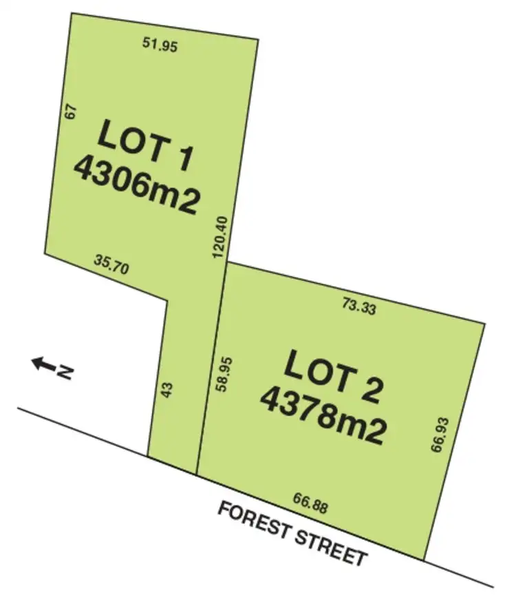 Main view of Homely land listing, Lot 2/95 Forest Street South, Elliminyt VIC 3250