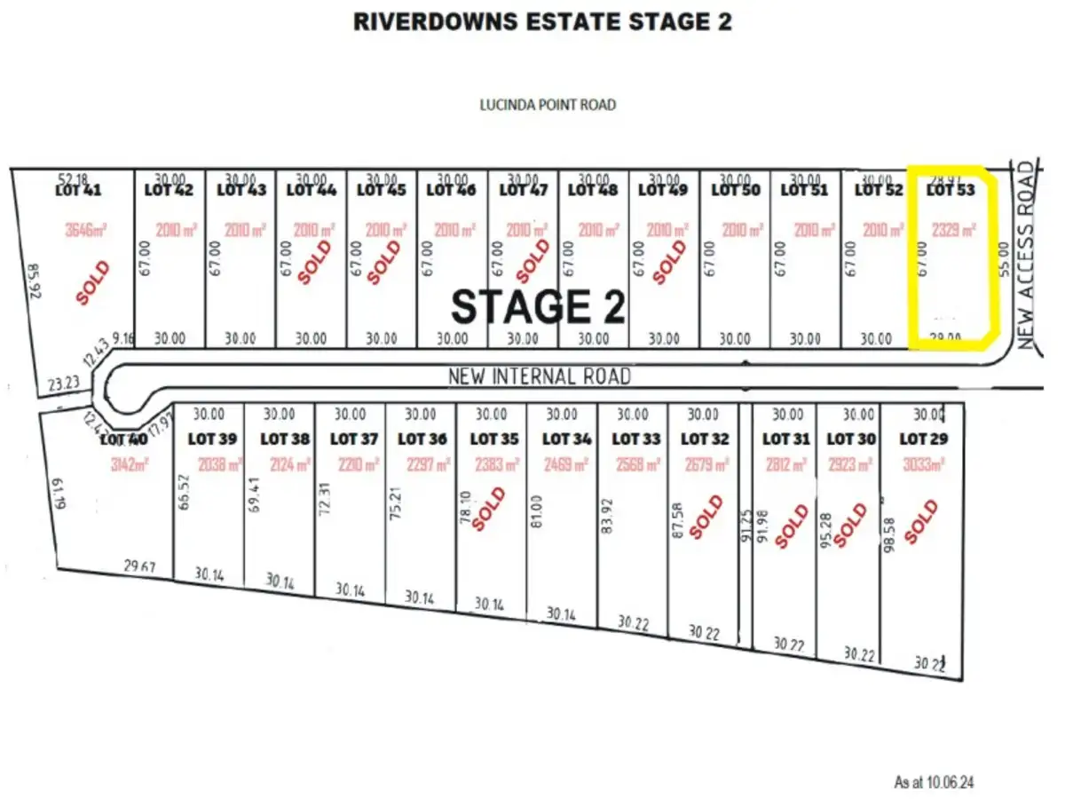 Main view of Homely land listing, 53 Riverdowns Drive, Halifax QLD 4850