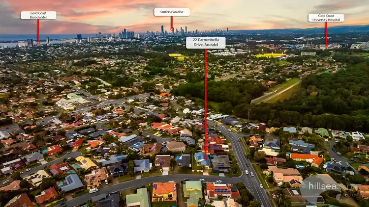 Second view of Homely house listing, 22 Carrumbella Drive, Arundel QLD 4214
