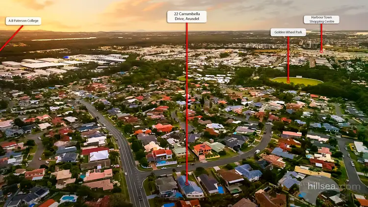 Third view of Homely house listing, 22 Carrumbella Drive, Arundel QLD 4214