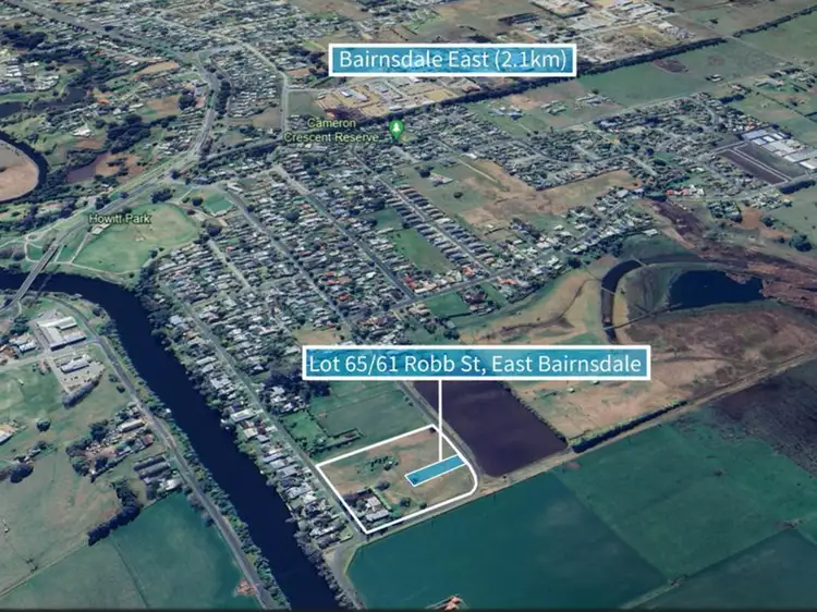 Third view of Homely land listing, LOT 65, 61 Robb Street, East Bairnsdale VIC 3875