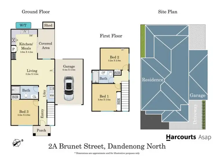 Second view of Homely townhouse listing, 2A Brunet Street, Dandenong North VIC 3175