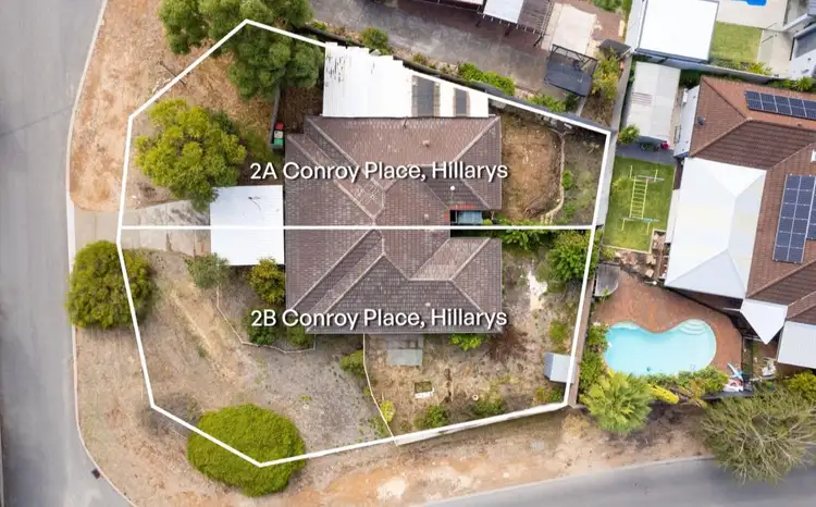 Third view of Homely house listing, 2A & 2B Conroy Place, Hillarys WA 6025