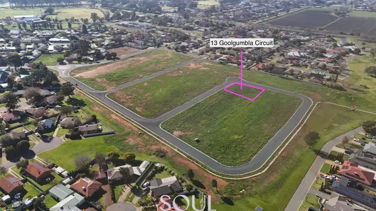 Main view of Homely land listing, 13 Goolgumbla Circuit, Griffith NSW 2680
