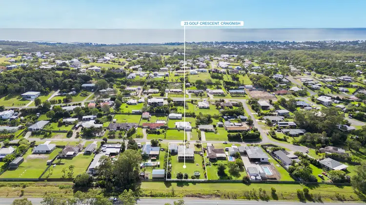 Second view of Homely house listing, 23 Golf Crescent, Craignish QLD 4655