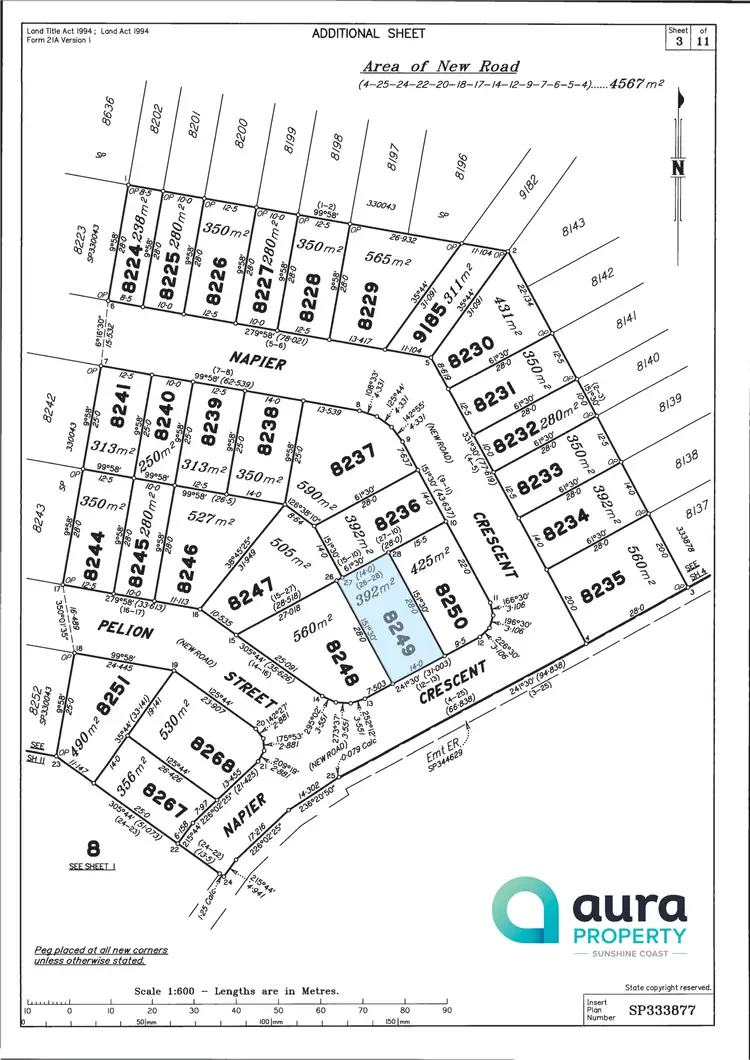 Main view of Homely land listing, LOT 8249 Napier Crescent, Banya QLD 4551