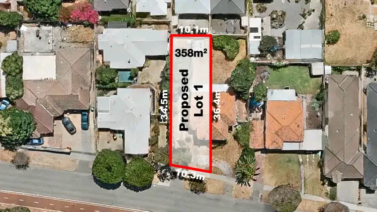 Fourth view of Homely land listing, LOT 1, 222 Rutland Avenue, Carlisle WA 6101