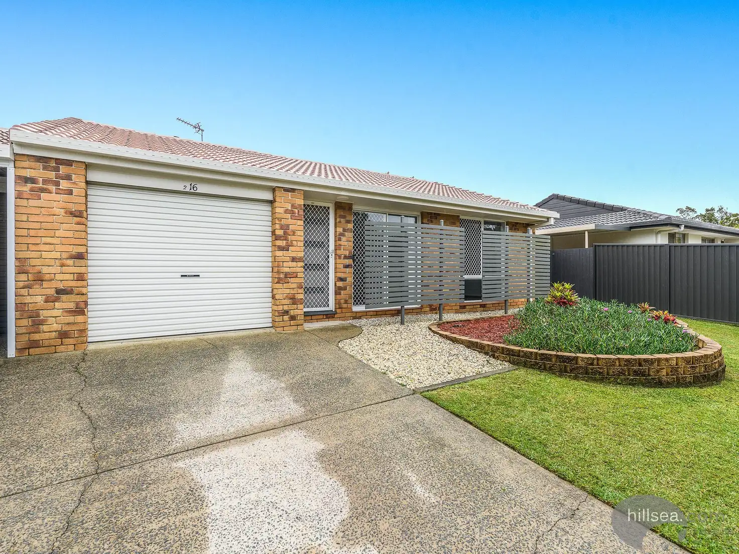 Main view of Homely semi-detached listing, 2/16 River Oak Drive, Helensvale QLD 4212
