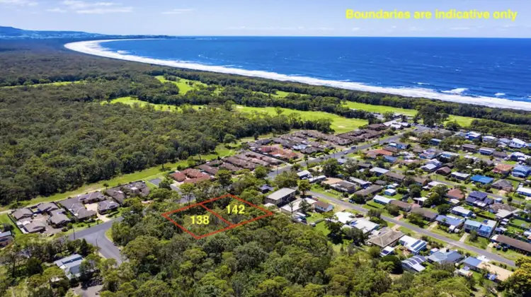Main view of Homely land listing, 138 & 142 Scott Street, Shoalhaven Heads NSW 2535