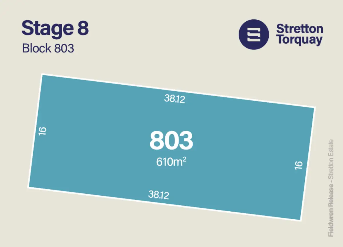 Main view of Homely land listing, LOT 803 Stretton Estate, Torquay VIC 3228