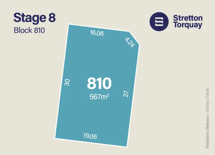 Main view of Homely land listing, LOT 810 Stretton Estate, Torquay VIC 3228