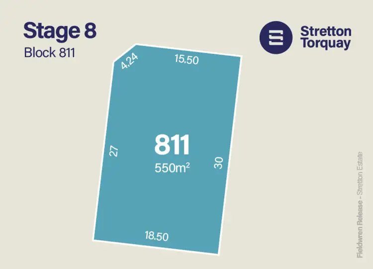 LOT 811 Stretton Estate, Torquay VIC 3228
