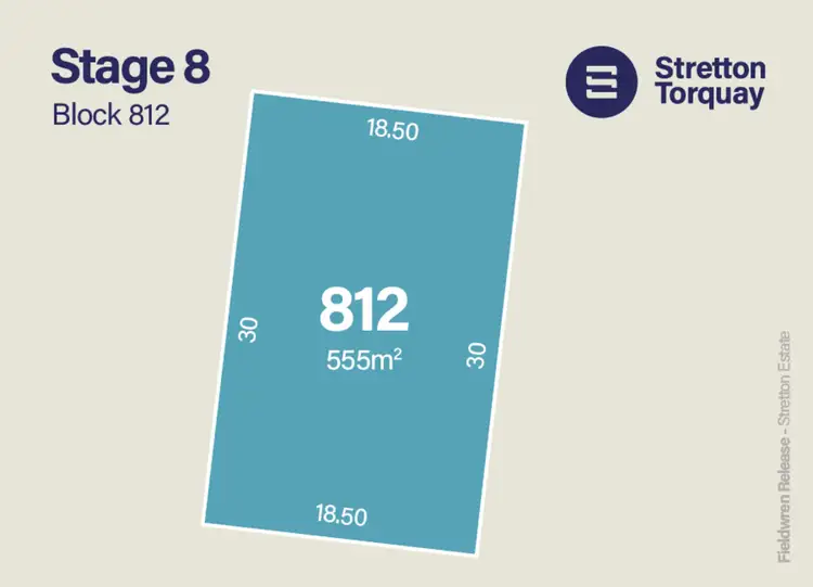 LOT 812 Stretton Estate, Torquay VIC 3228