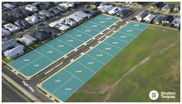 Fifth view of Homely land listing, LOT 813 Stretton Estate, Torquay VIC 3228