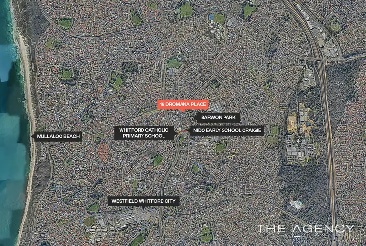 Second view of Homely house listing, 16 Dromana Place, Craigie WA 6025