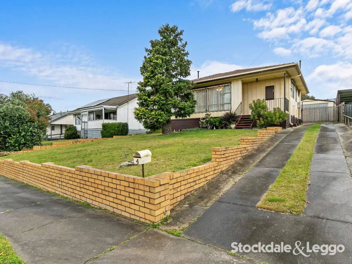 Main view of Homely house listing, 4 McEntee Court, Traralgon VIC 3844