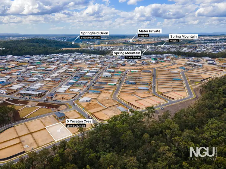 Second view of Homely land listing, 5 Yucatan Crescent, Spring Mountain QLD 4300
