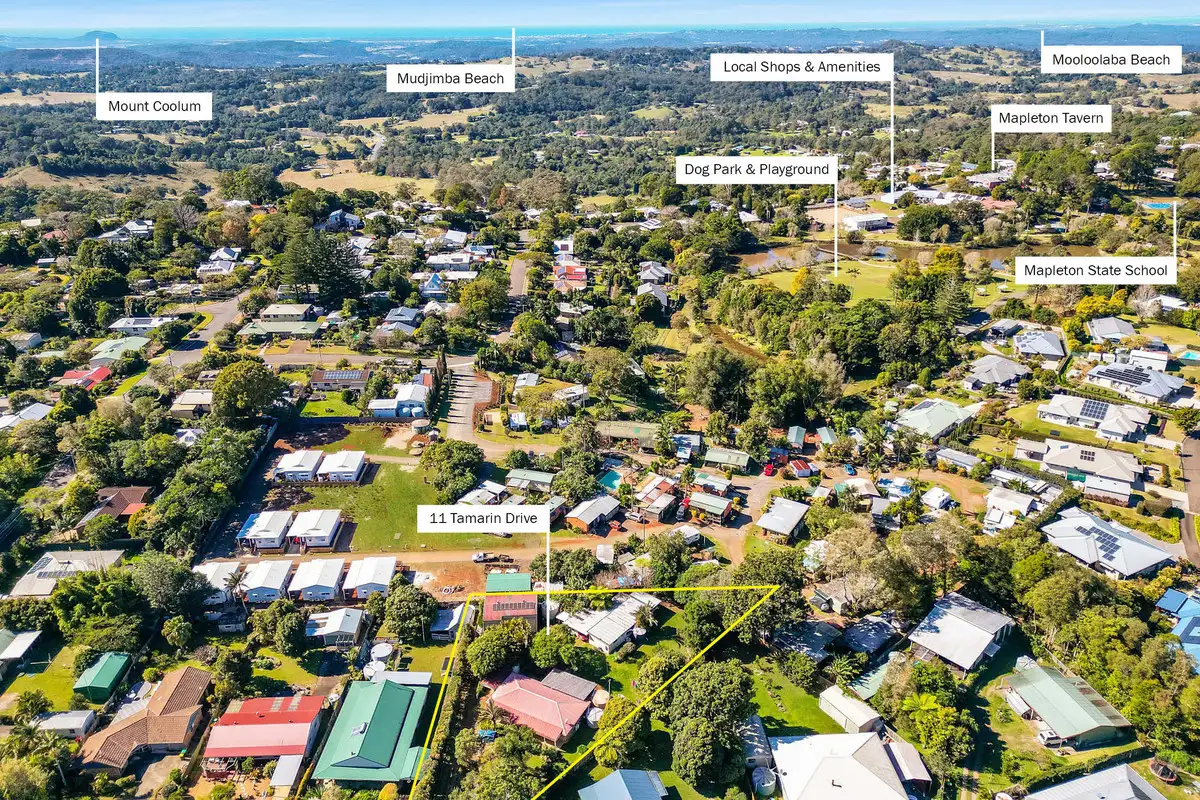 Main view of Homely house listing, 11 Tamarin Drive, Mapleton QLD 4560