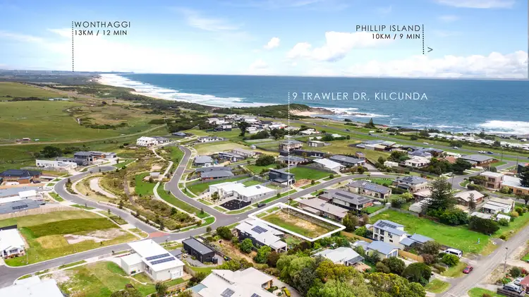 Main view of Homely land listing, 9 Trawler Drive, Kilcunda VIC 3995