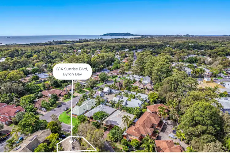 Main view of Homely townhouse listing, 6/14 Sunrise Boulevard, Byron Bay NSW 2481