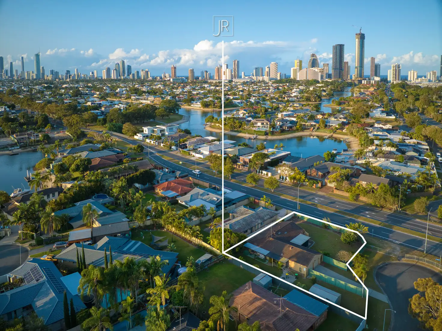 Main view of Homely house listing, 97 Hooker Boulevard, Broadbeach Waters QLD 4218