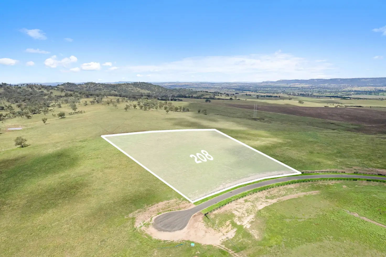 Main view of Homely land listing, LOT 208 Bakewell Circuit, Scone NSW 2337
