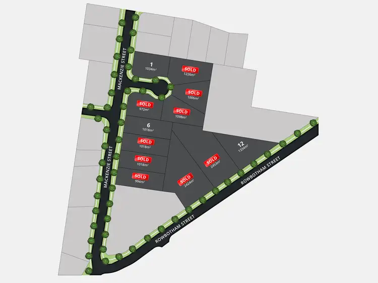 LOT 8,9, 10 & 11, "Augusta Green" 526 Mackenzie Street, Middle Ridge QLD 4350