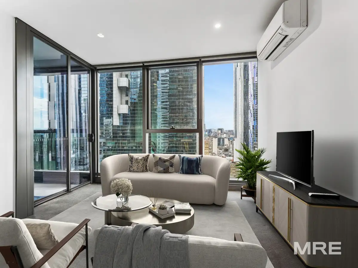 Main view of Homely apartment listing, 1503/285 La Trobe Street, Melbourne VIC 3000
