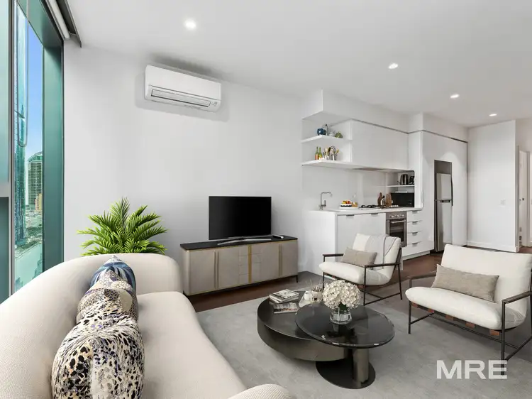 Second view of Homely apartment listing, 1503/285 La Trobe Street, Melbourne VIC 3000