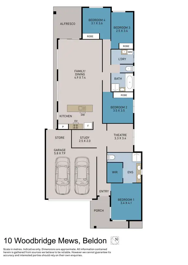 Third view of Homely house listing, 10 Woodbridge Mews, Beldon WA 6027