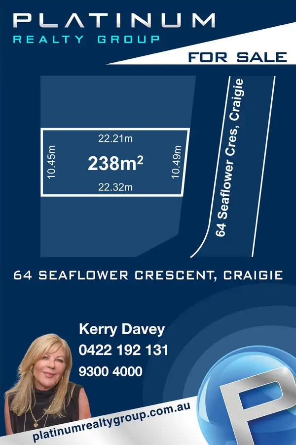 Main view of Homely land listing, 64 Seaflower Crescent, Craigie WA 6025