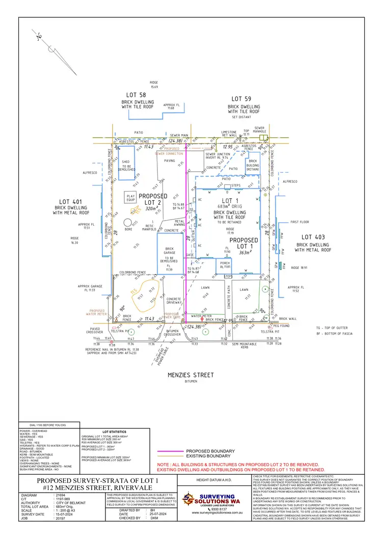 Second view of Homely land listing, Proposed Lot 2, 12 Menzies Street, Rivervale WA 6103