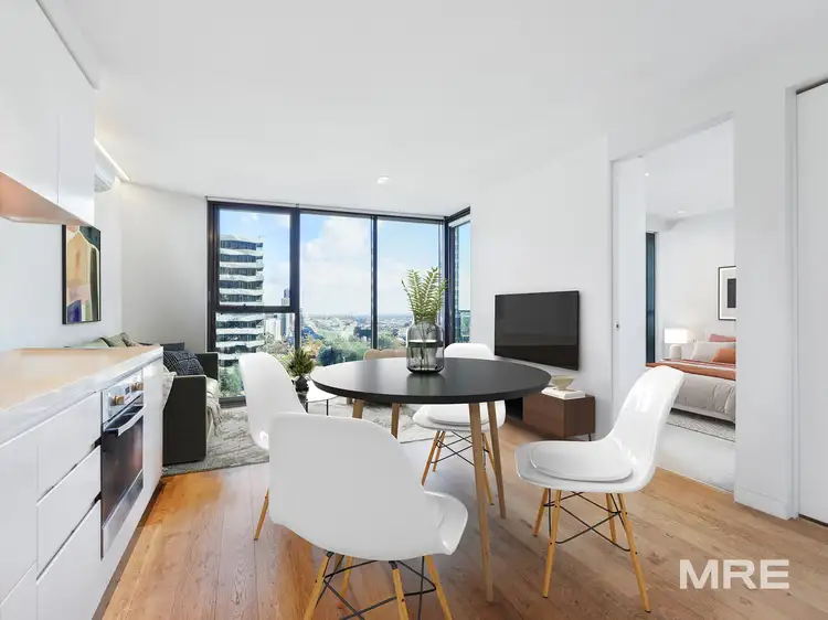 Main view of Homely apartment listing, 2208/442 Elizabeth Street, Melbourne VIC 3000