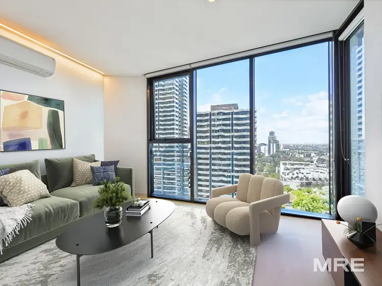 Third view of Homely apartment listing, 2208/442 Elizabeth Street, Melbourne VIC 3000