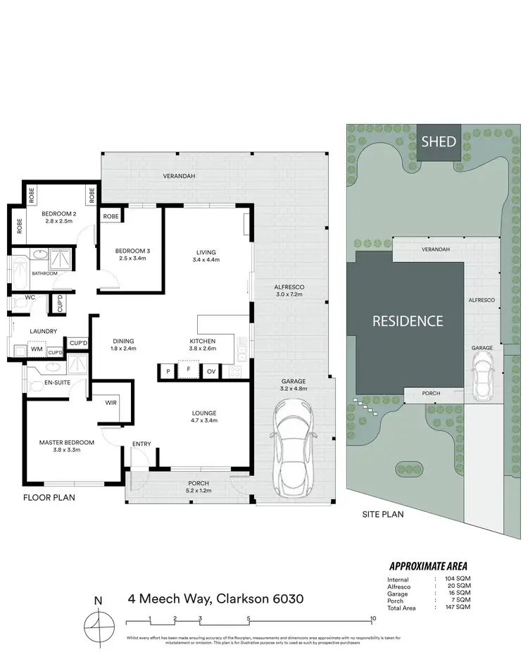 Second view of Homely house listing, 4 Meech Way, Clarkson WA 6030