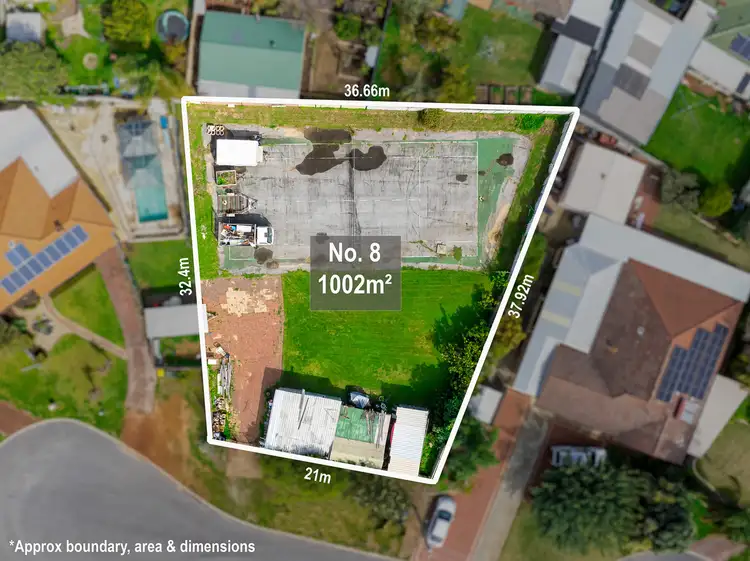 Main view of Homely land listing, 8 Niagara Place, Greenfields WA 6210
