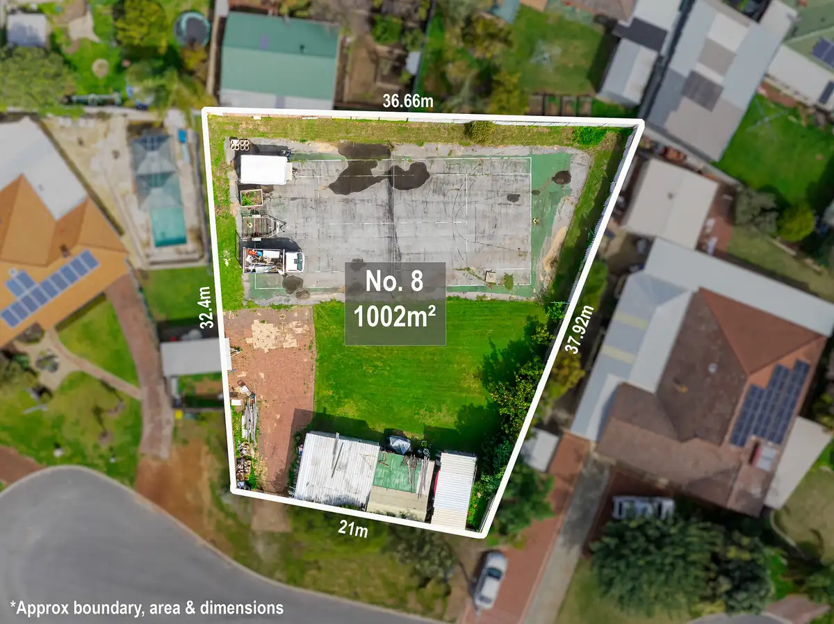 Main view of Homely land listing, 8 Niagara Place, Greenfields WA 6210