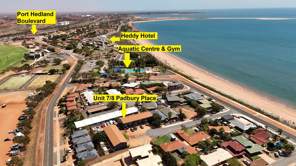 Main view of Homely townhouse listing, 7/8 Padbury Place, Port Hedland WA 6721
