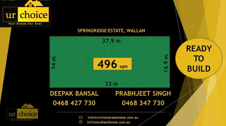 Main view of Homely land listing, 9 THORNAPPLE Place, Wallan VIC 3756