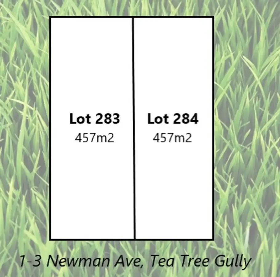 Main view of Homely land listing, LOT 284, 1-3 Newman Avenue, Tea Tree Gully SA 5091
