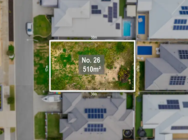 Main view of Homely land listing, 26 Yamarna Road, Golden Bay WA 6174