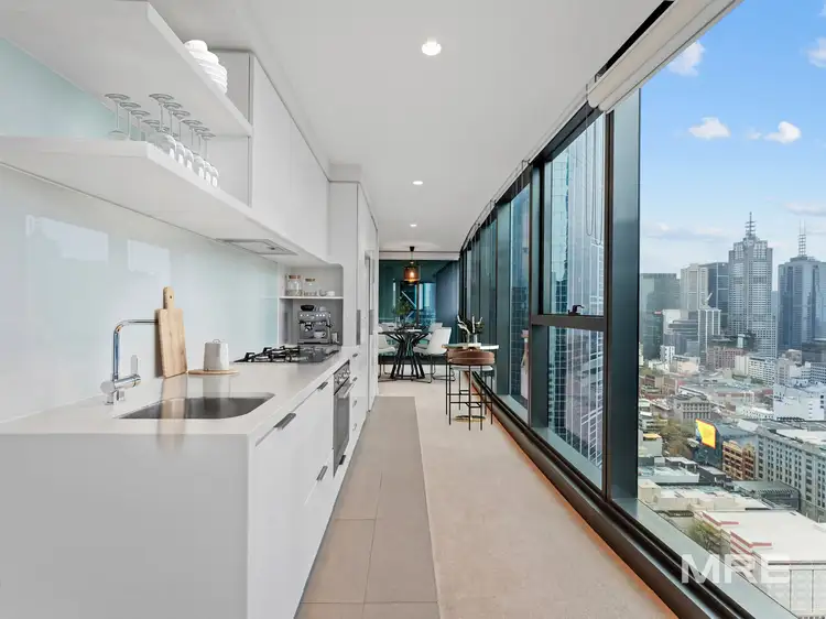 Main view of Homely apartment listing, 3309/285 La Trobe Street, Melbourne VIC 3000