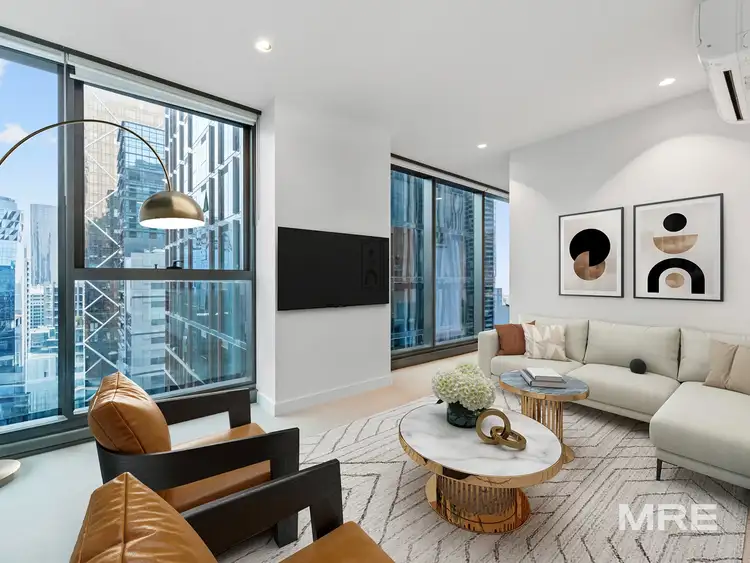 Third view of Homely apartment listing, 3309/285 La Trobe Street, Melbourne VIC 3000