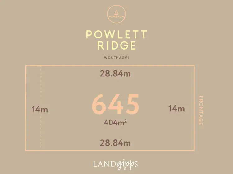 Main view of Homely land listing, LOT 645 Powlett Ridge Estate, Wonthaggi VIC 3995