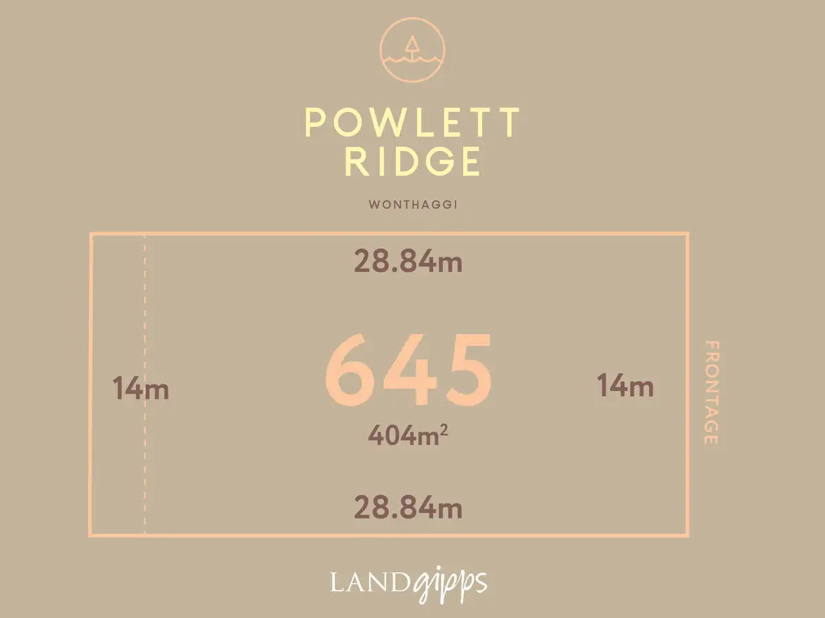 Main view of Homely land listing, LOT 645 Powlett Ridge Estate, Wonthaggi VIC 3995