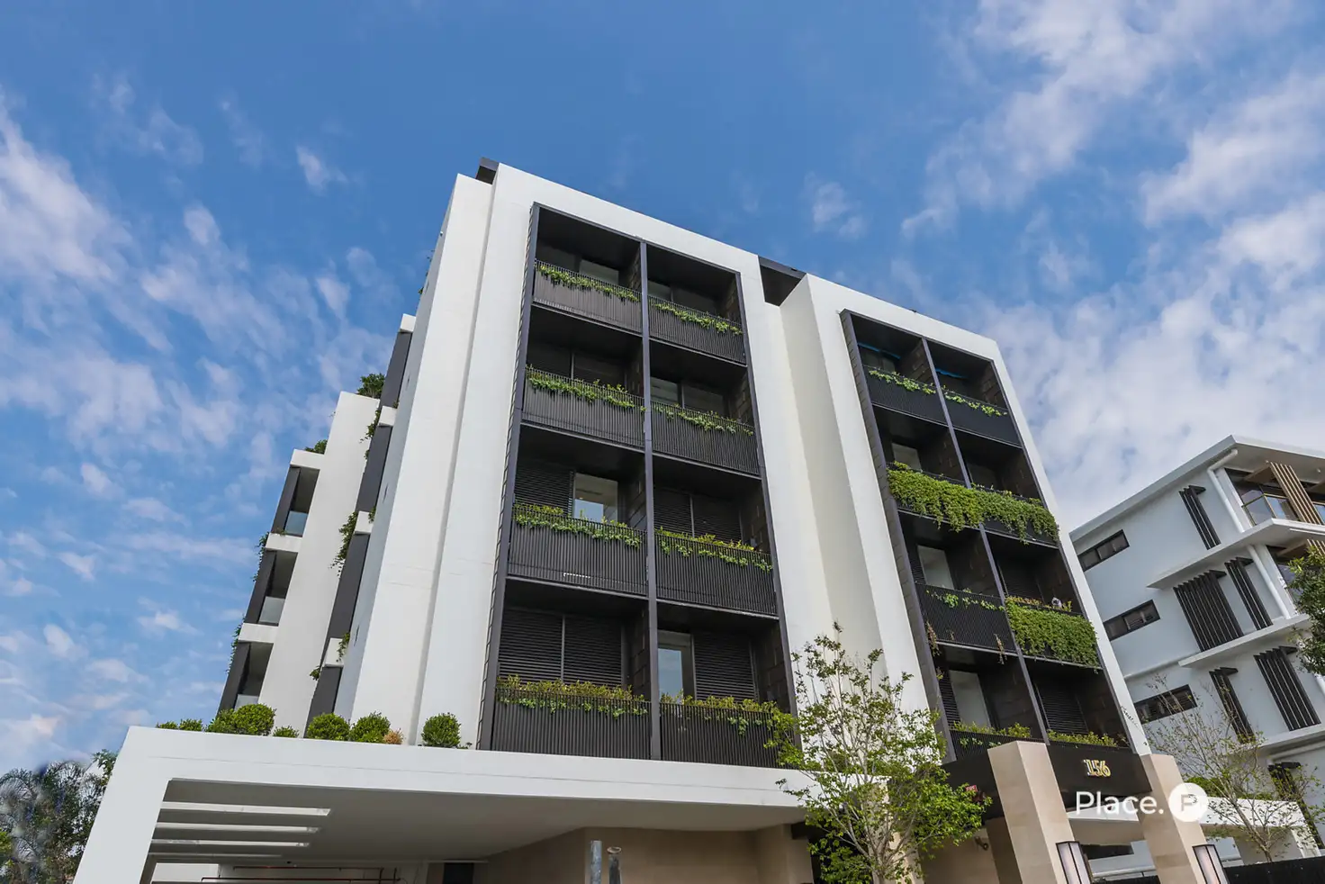 Main view of Homely apartment listing, 202/156 Oxlade Drive, New Farm QLD 4005