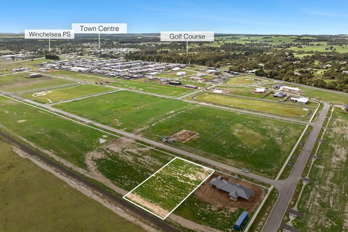Main view of Homely land listing, 70 Glenmore Street, Winchelsea VIC 3241