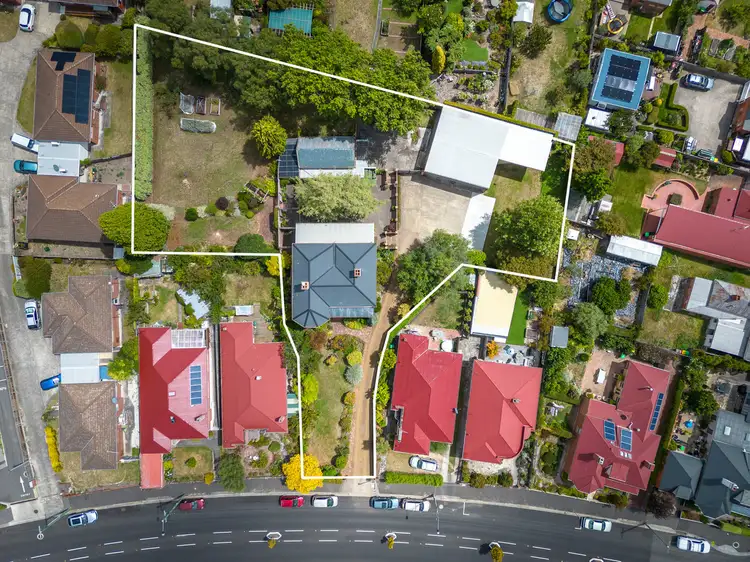 Second view of Homely house listing, 7 Lansdowne Crescent, West Hobart TAS 7000